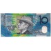 AUSTRALIA 2002 . TEN 10 DOLLAR BANKNOTE . ERROR . SLIGHT SMUDGES ON THE SERIALS MAINLY . UNCIRCULATED